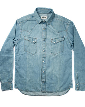 The Western Shirt in Washed Indigo: Alternate Image 8, Wovens by Taylor Stitch