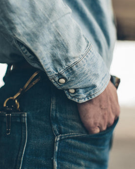 The Western Shirt in Washed Indigo: Alternate Image 2, Wovens by Taylor Stitch
