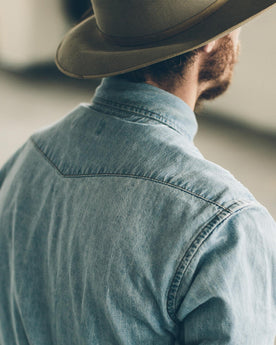 The Western Shirt in Washed Indigo: Alternate Image 4, Wovens by Taylor Stitch