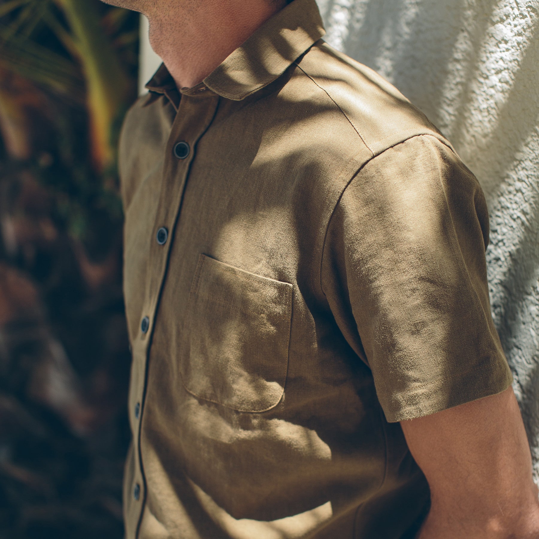 The Short Sleeve Mechanic in Tobacco: Alternate Image 1, Wovens by Taylor Stitch