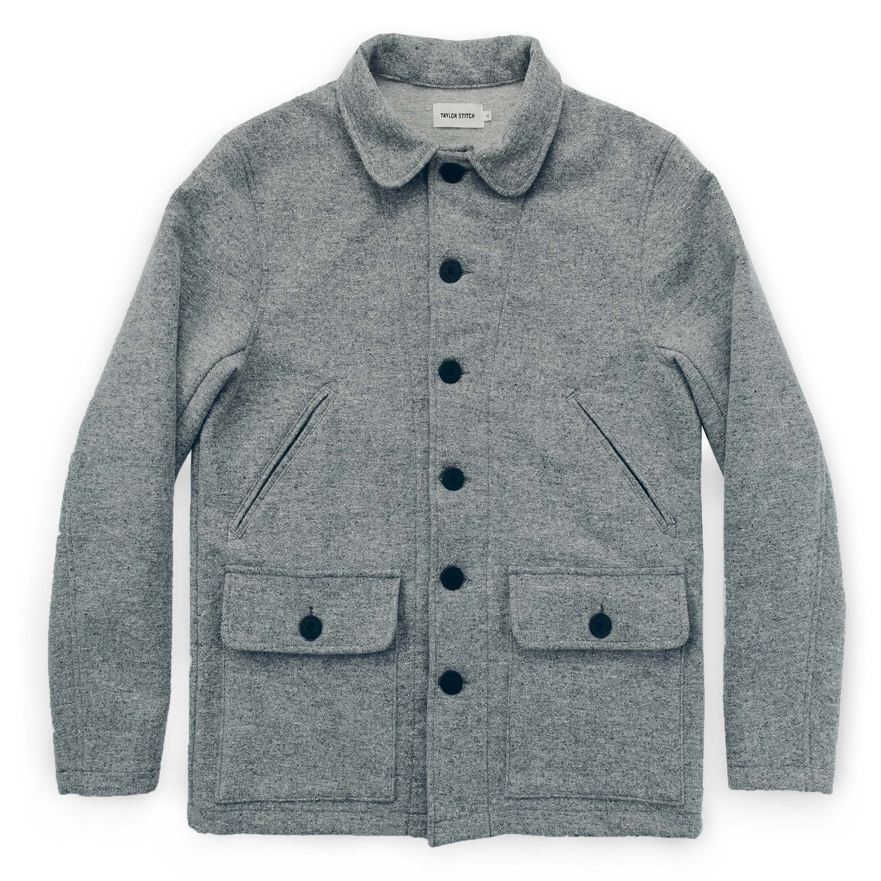 The Submariner in Ash Donegal Lambswool: Featured Image, Outerwear by Taylor Stitch