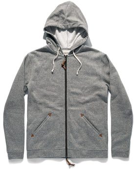 The Après Hoodie in Olive Stripe Hemp Fleece: Featured Image, Knits by Taylor Stitch