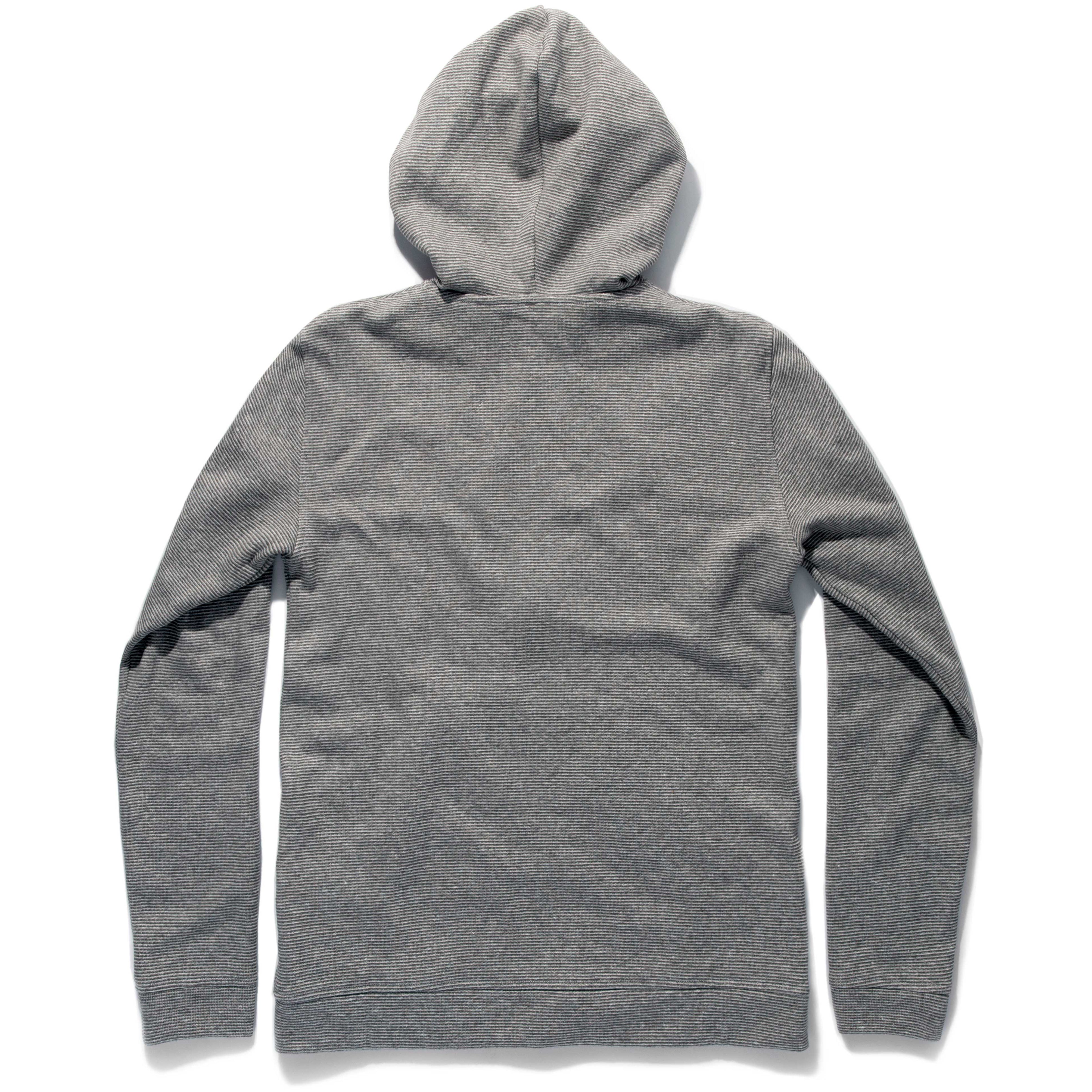 The Après Hoodie in Olive Stripe Hemp Fleece: Alternate Image 9, Knits by Taylor Stitch