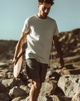 The Camp Short in Slub Chambray: Alternate Image 1, Shorts by Taylor Stitch