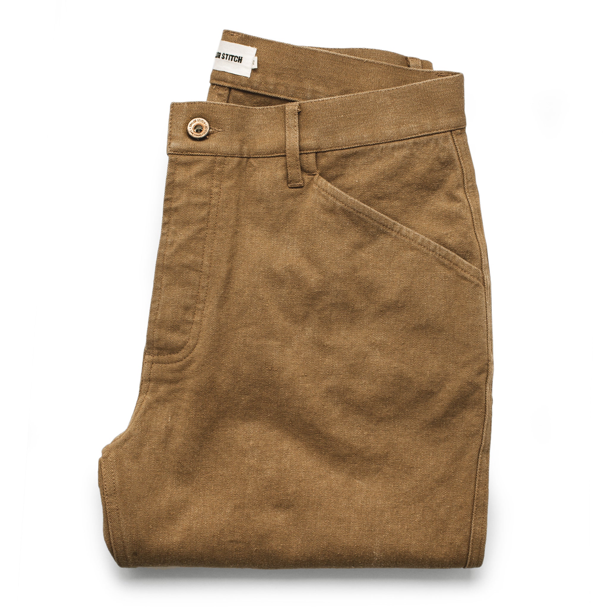 The Camp Pant in British Khaki Boss Duck: Featured Image, Pants by Taylor Stitch