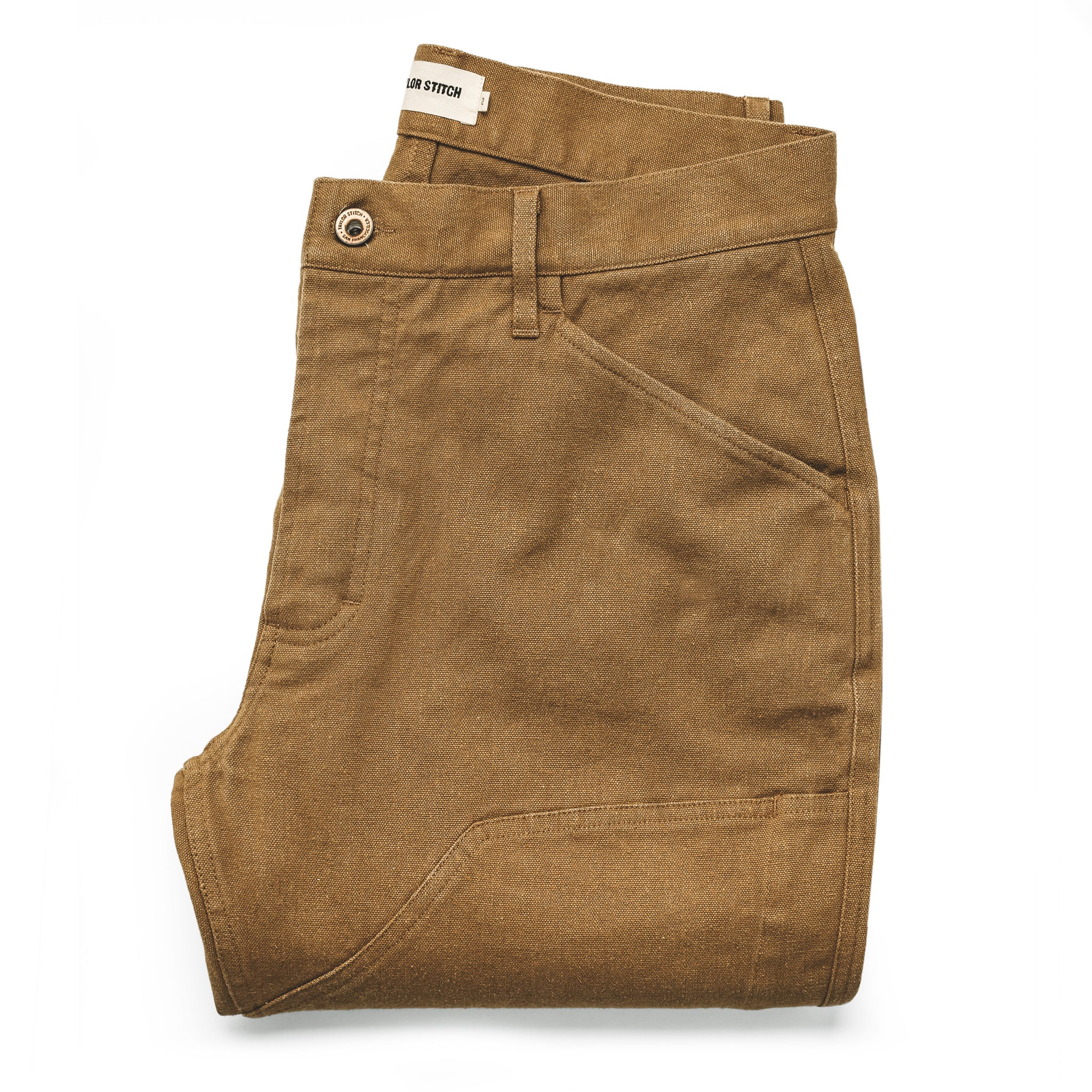 The Chore Pant in British Khaki Boss Duck: Featured Image, Pants by Taylor Stitch