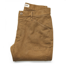The Chore Pant in British Khaki Boss Duck: Featured Image