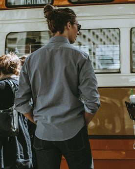 The California in Charcoal Jacquard: Alternate Image 2, Wovens by Taylor Stitch