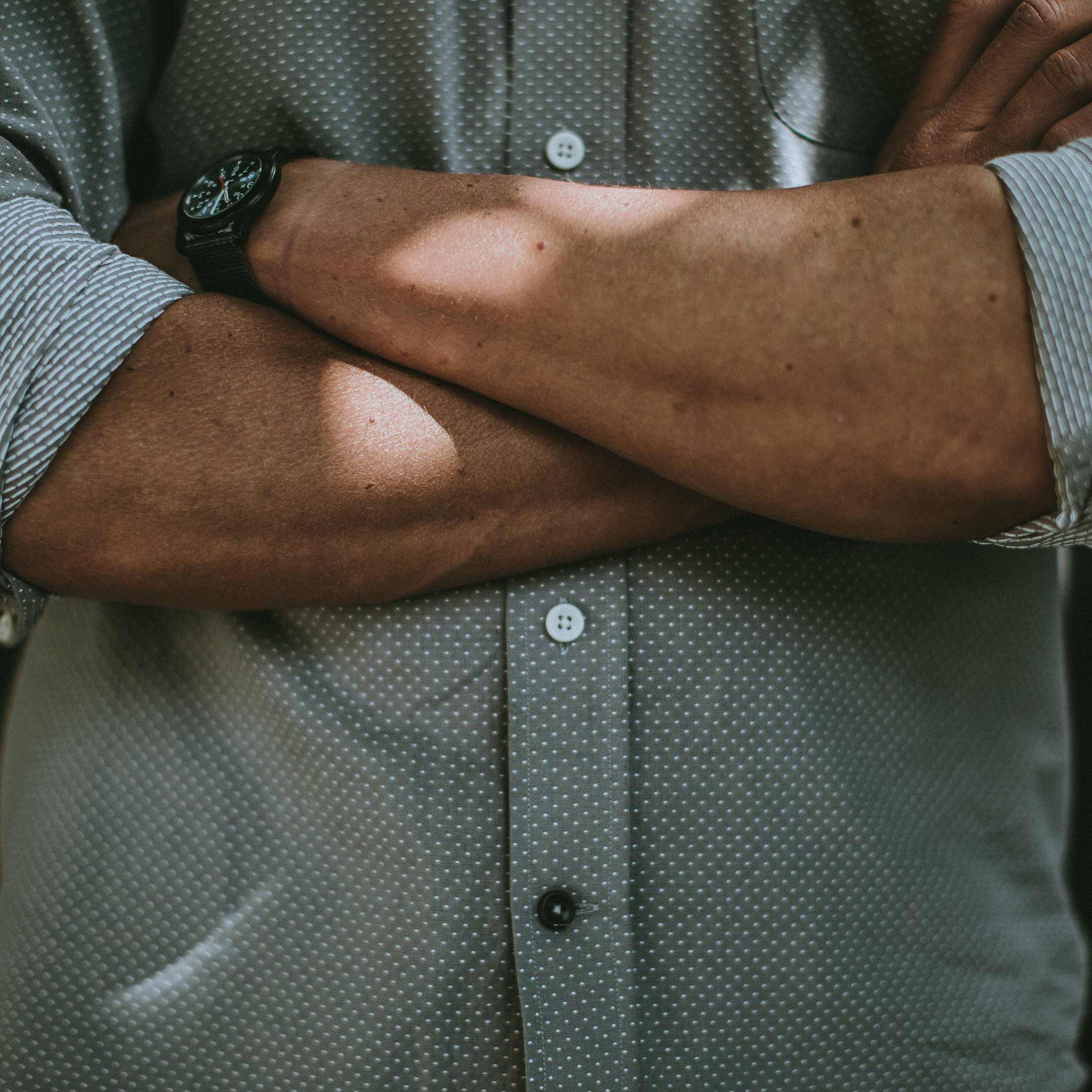 The California in Charcoal Jacquard: Alternate Image 3, Wovens by Taylor Stitch