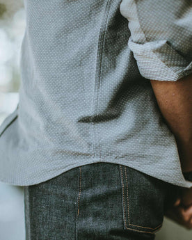 The California in Charcoal Jacquard: Alternate Image 5, Wovens by Taylor Stitch