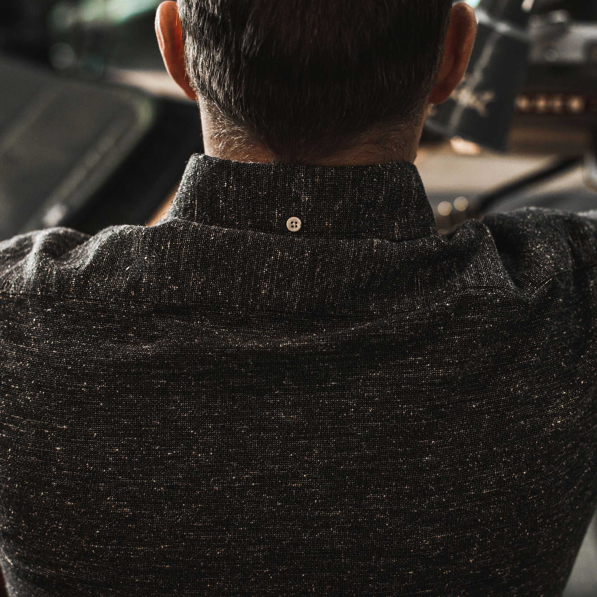 The Jack in Navy Donegal: Alternate Image 4, Wovens by Taylor Stitch