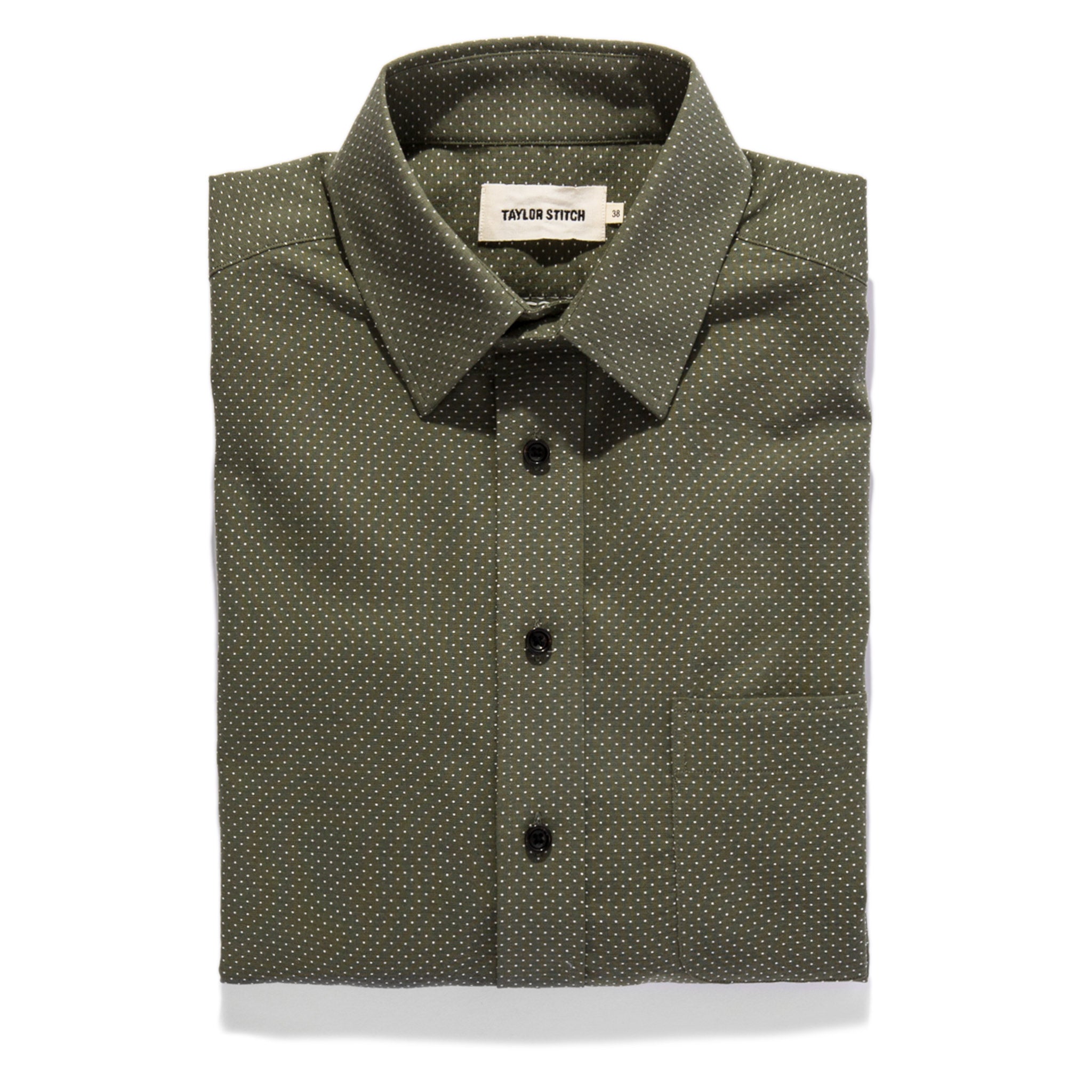 The California in Olive Jacquard: Featured Image, Wovens by Taylor Stitch