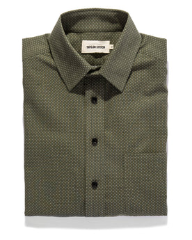 The California in Olive Jacquard: Featured Image, Wovens by Taylor Stitch