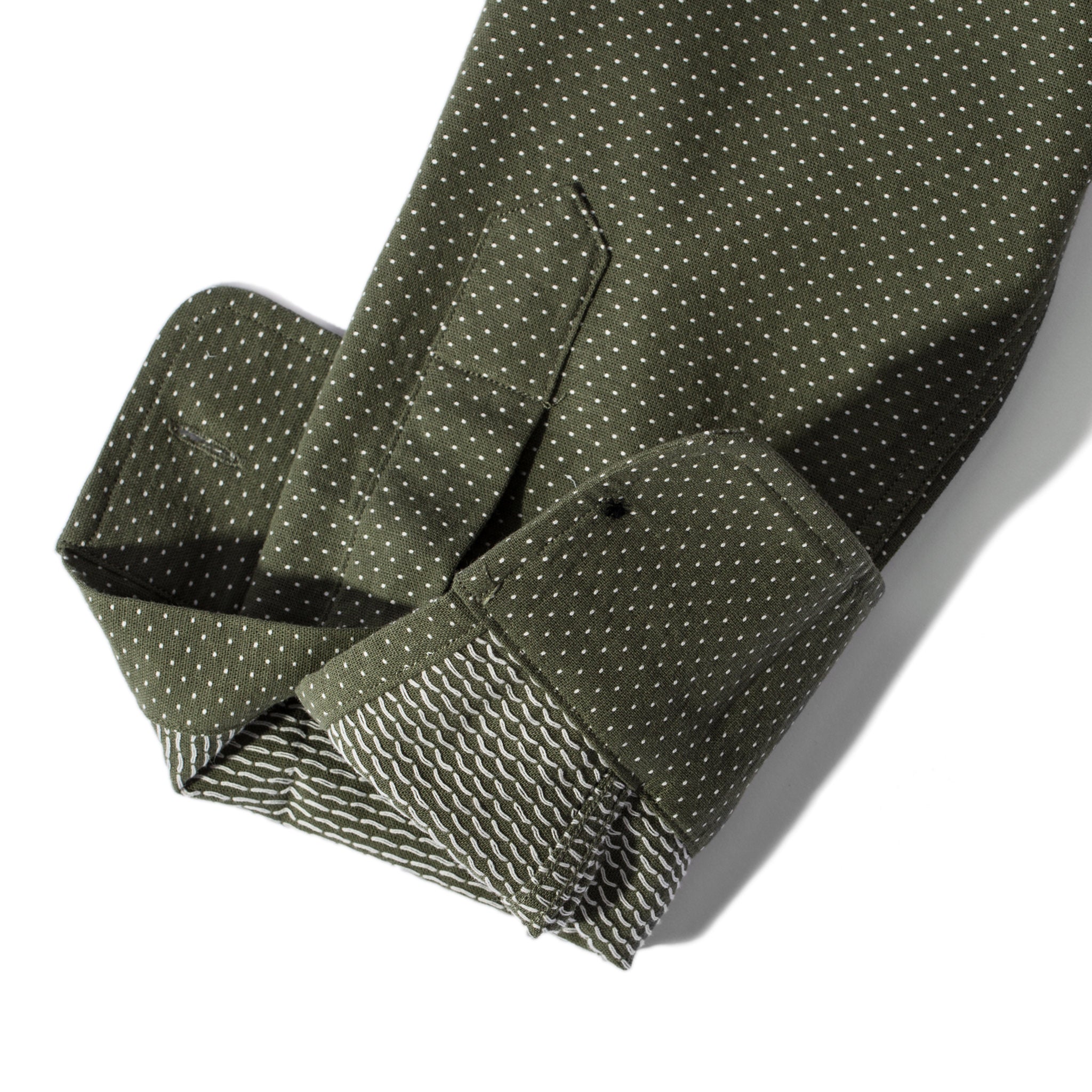 The California in Olive Jacquard: Alternate Image 6, Wovens by Taylor Stitch