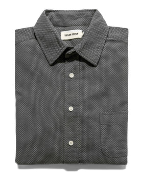 The California in Charcoal Jacquard: Featured Image, Wovens by Taylor Stitch