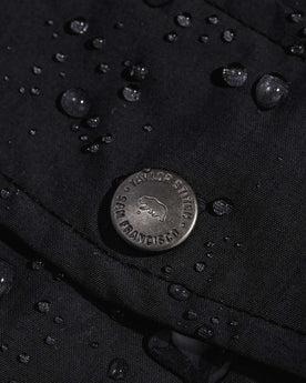 The Hackney Jacket in Slate material shot , Outerwear by Taylor Stitch