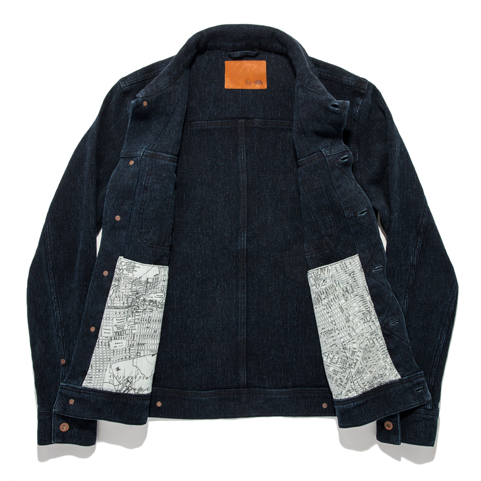 The Long Haul Jacket in Indigo Waffle ('18): Alternate Image 10, Outerwear by Taylor Stitch