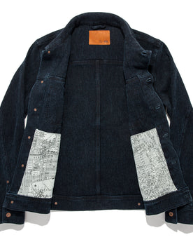 The Long Haul Jacket in Indigo Waffle ('18), Outerwear by Taylor Stitch