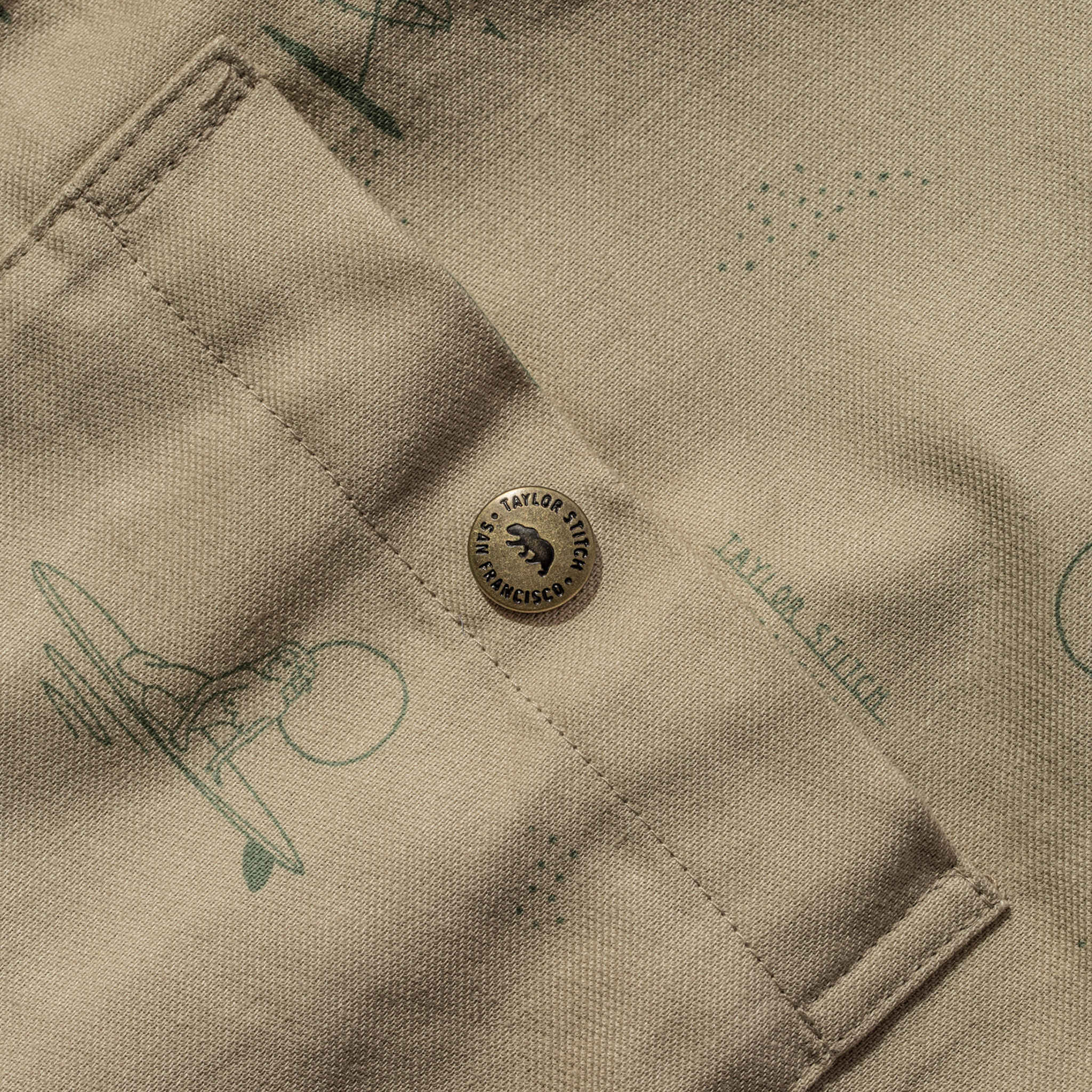 Material shot , Outerwear by Taylor Stitch