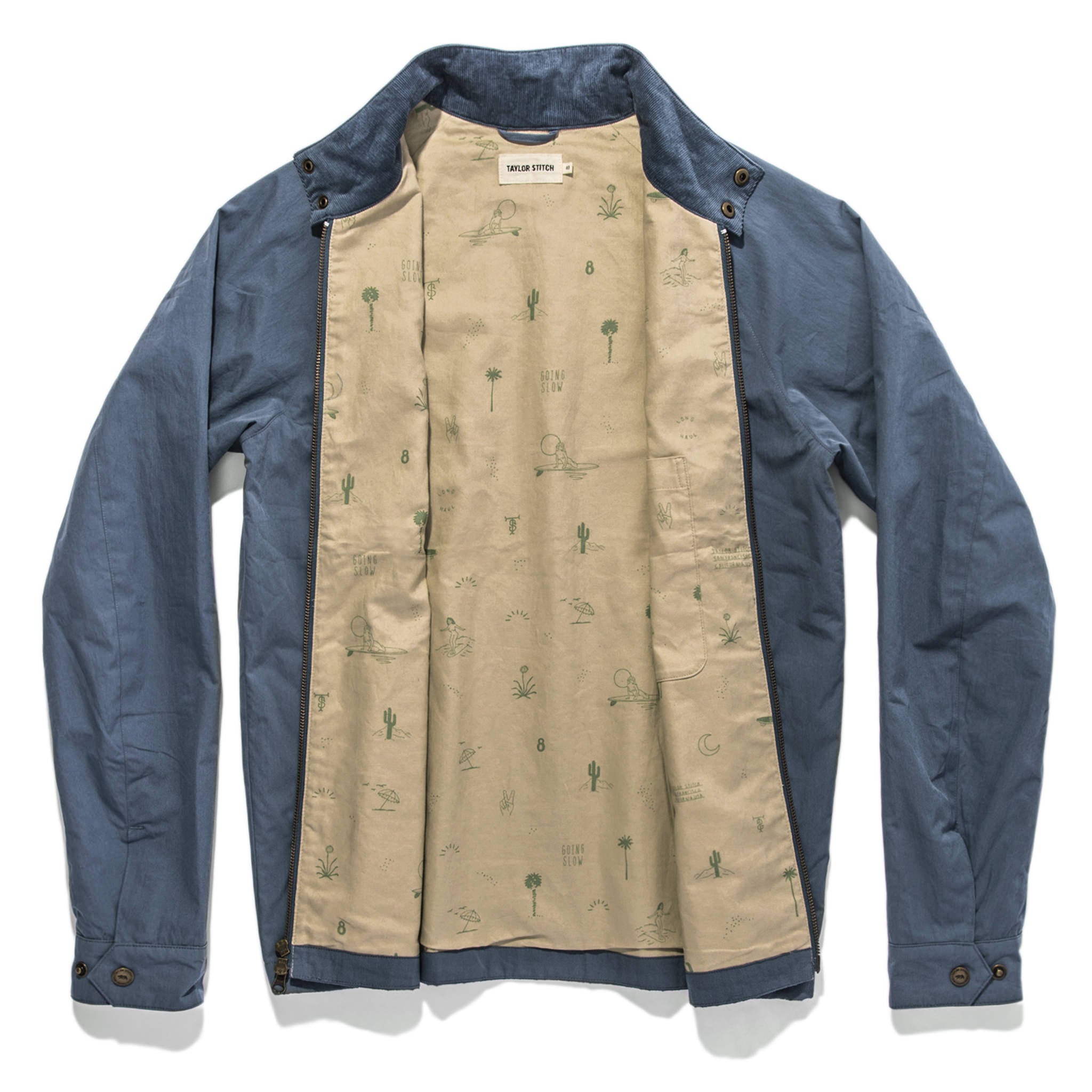 The Montara Jacket in Vintage Blue: Alternate Image 9, Outerwear by Taylor Stitch