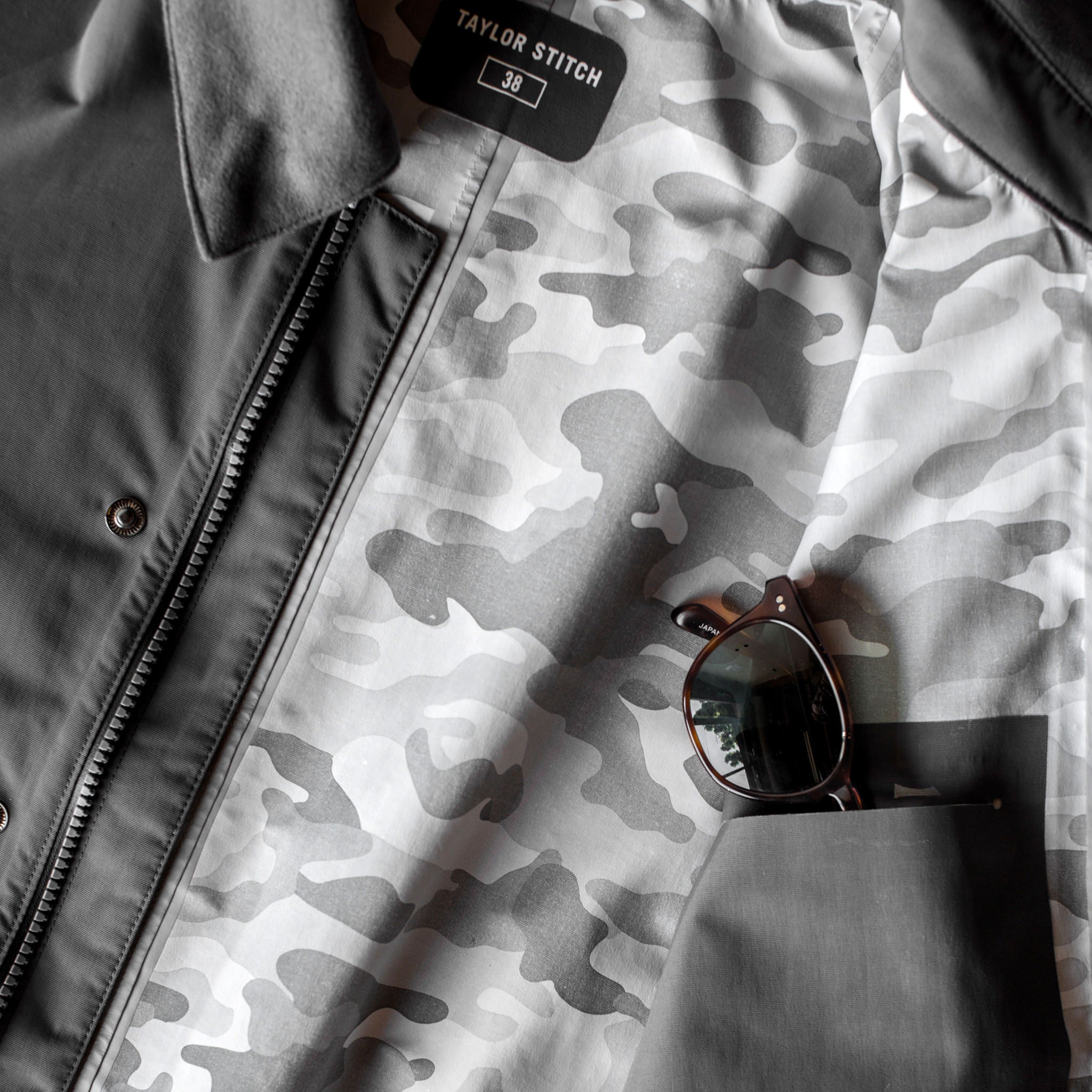 Material shot, Outerwear by Taylor Stitch