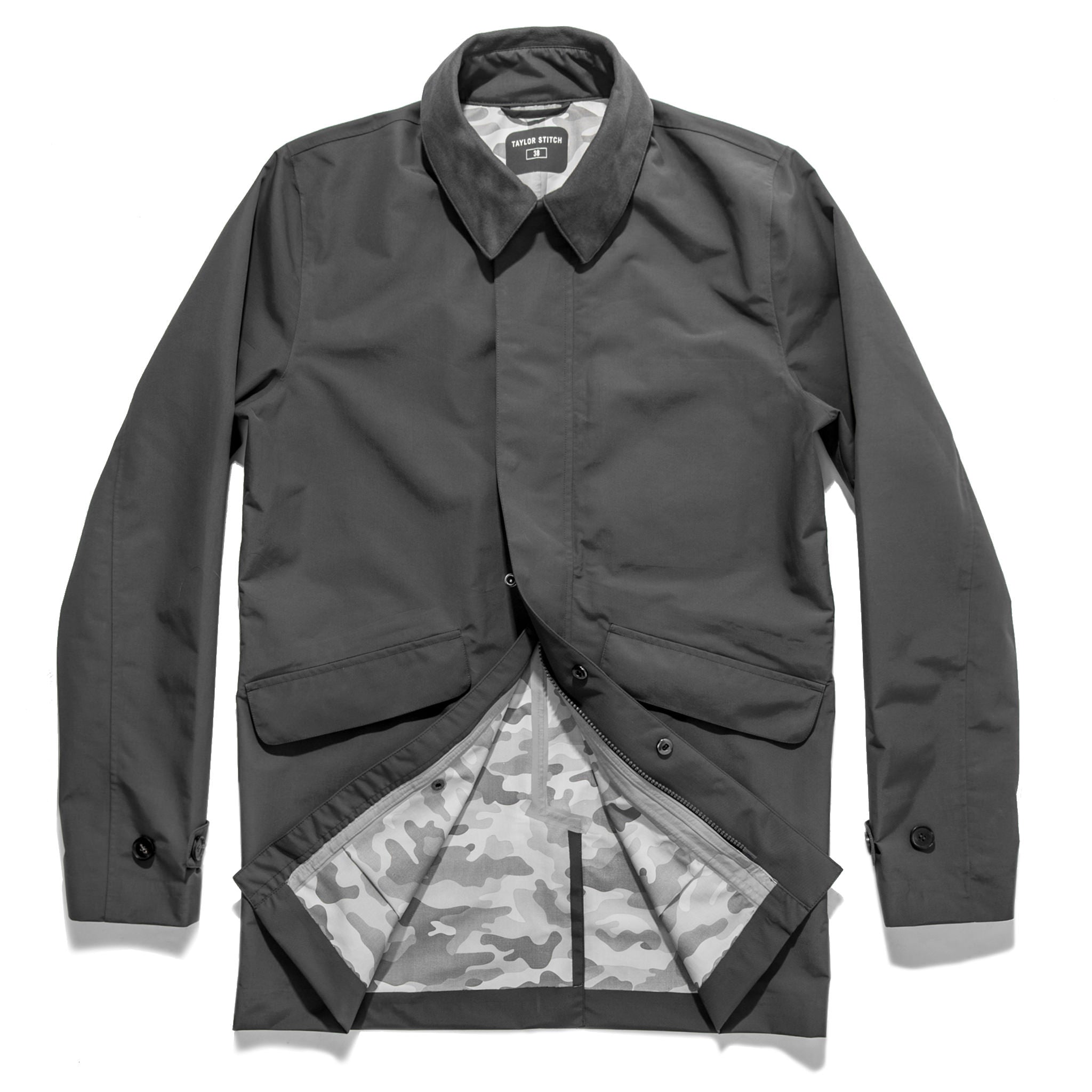 The Primrose Jacket in Charcoal: Alternate Image 18, Outerwear by Taylor Stitch