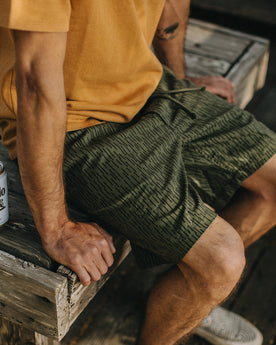 The Après Short in Rain Drop Camo: Alternate Image 4, Shorts by Taylor Stitch