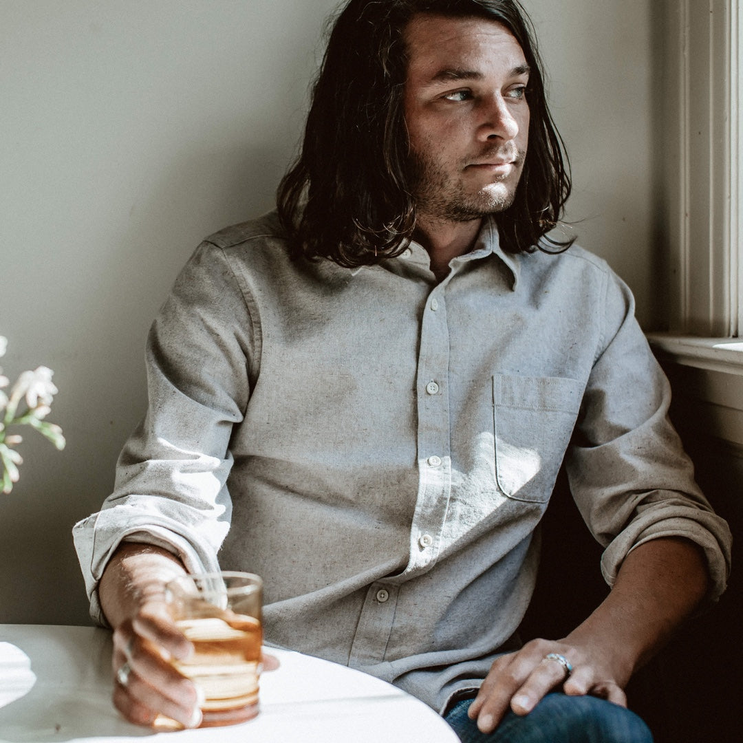 The California in Organic Natural Confetti: Alternate Image 1, Wovens by Taylor Stitch