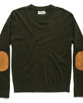 The Hardtack Sweater in Olive Cashmere Donegal: Featured Image, Knits by Taylor Stitch