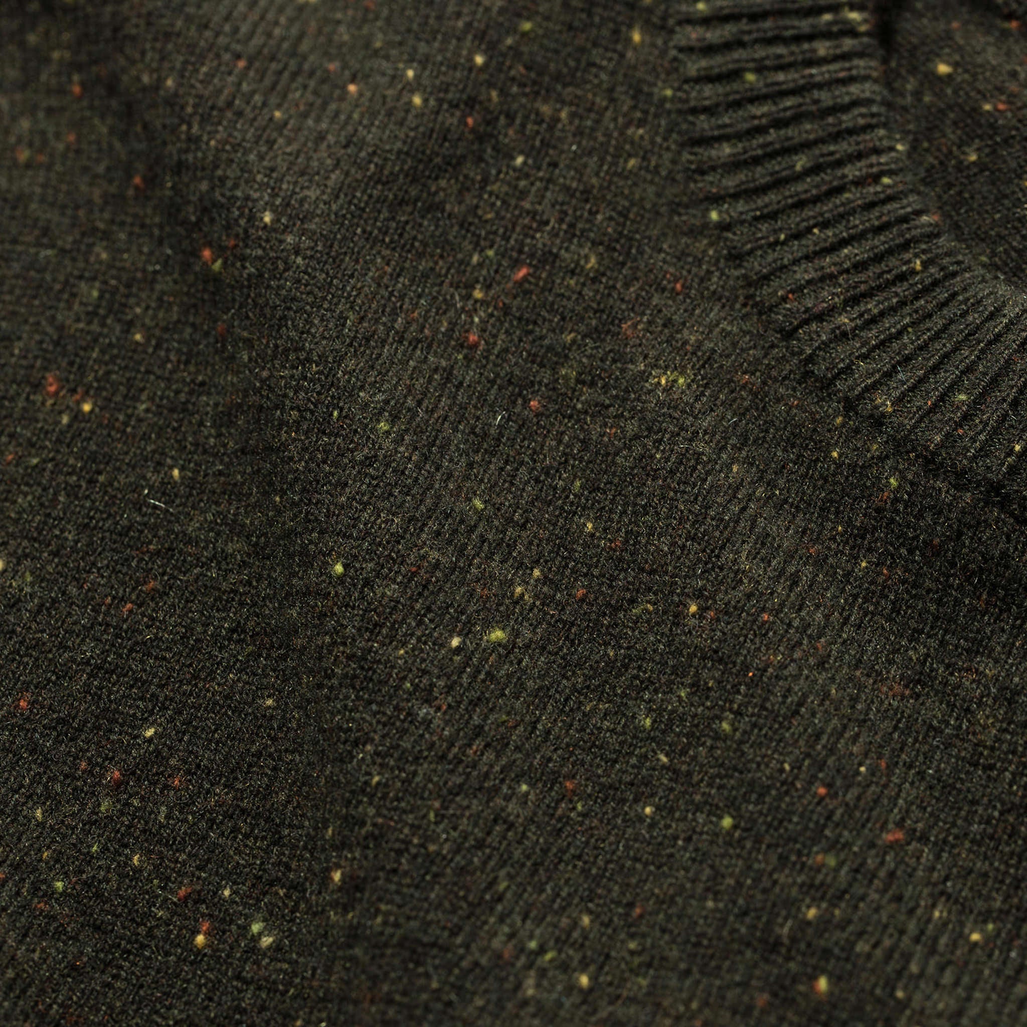 The Hardtack Sweater in Olive Cashmere Donegal: Alternate Image 6, Knits by Taylor Stitch