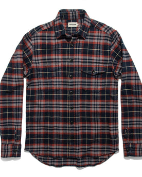 The Crater Shirt in Burgundy Plaid: Alternate Image 8, Wovens by Taylor Stitch
