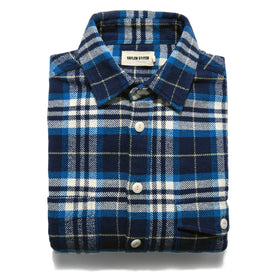 The Crater Shirt in Blue Plaid - featured image