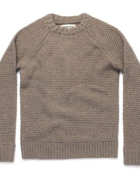 The Fisherman Sweater in Natural Melange: Featured Image, Knits by Taylor Stitch