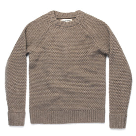 The Fisherman Sweater in Natural Melange - featured image