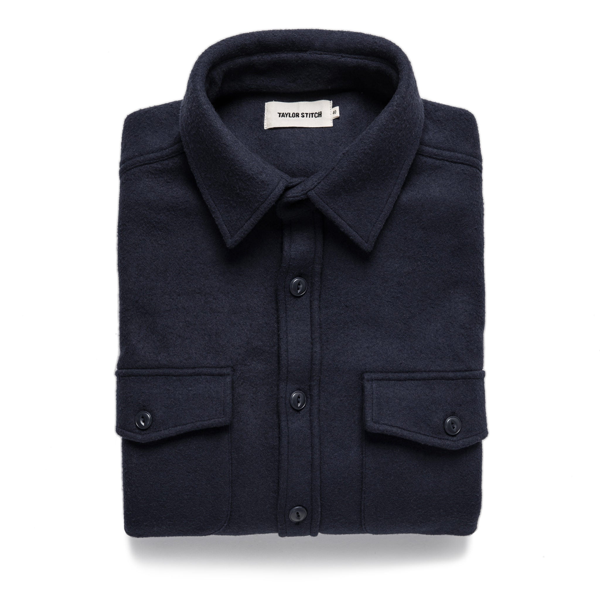 The Maritime Shirt Jacket in Navy: Featured Image, Outerwear by Taylor Stitch