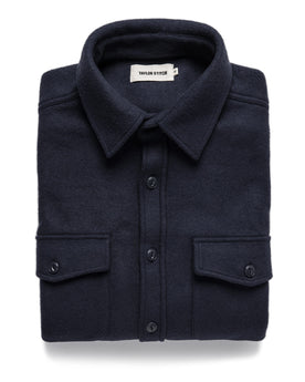 The Maritime Shirt Jacket in Navy: Featured Image, Outerwear by Taylor Stitch
