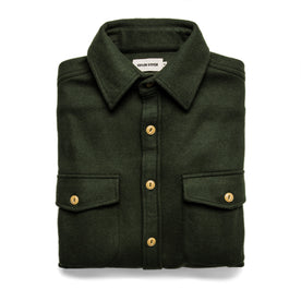 The Maritime Shirt Jacket in Olive: Featured Image