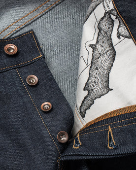 material shot, Denim by Taylor Stitch