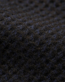 The Summit Shirt in Heather Navy Waffle: Alternate Image 8, Wovens by Taylor Stitch