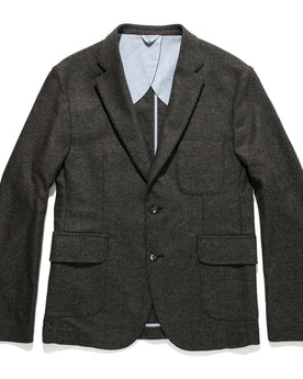 The Telegraph Jacket in Charcoal Herringbone: Featured Image, Outerwear by Taylor Stitch