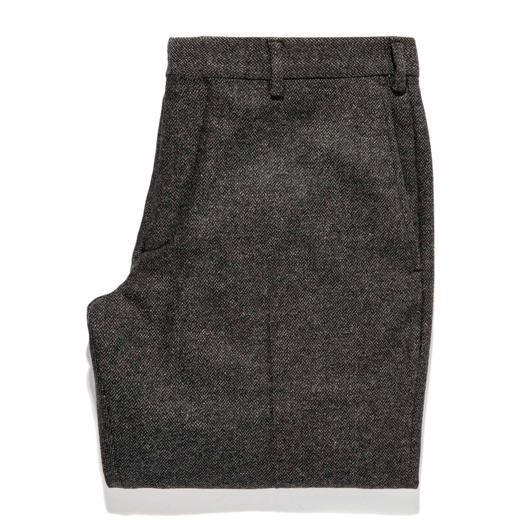 The Telegraph Trouser in Charcoal Herringbone: Featured Image, Pants by Taylor Stitch