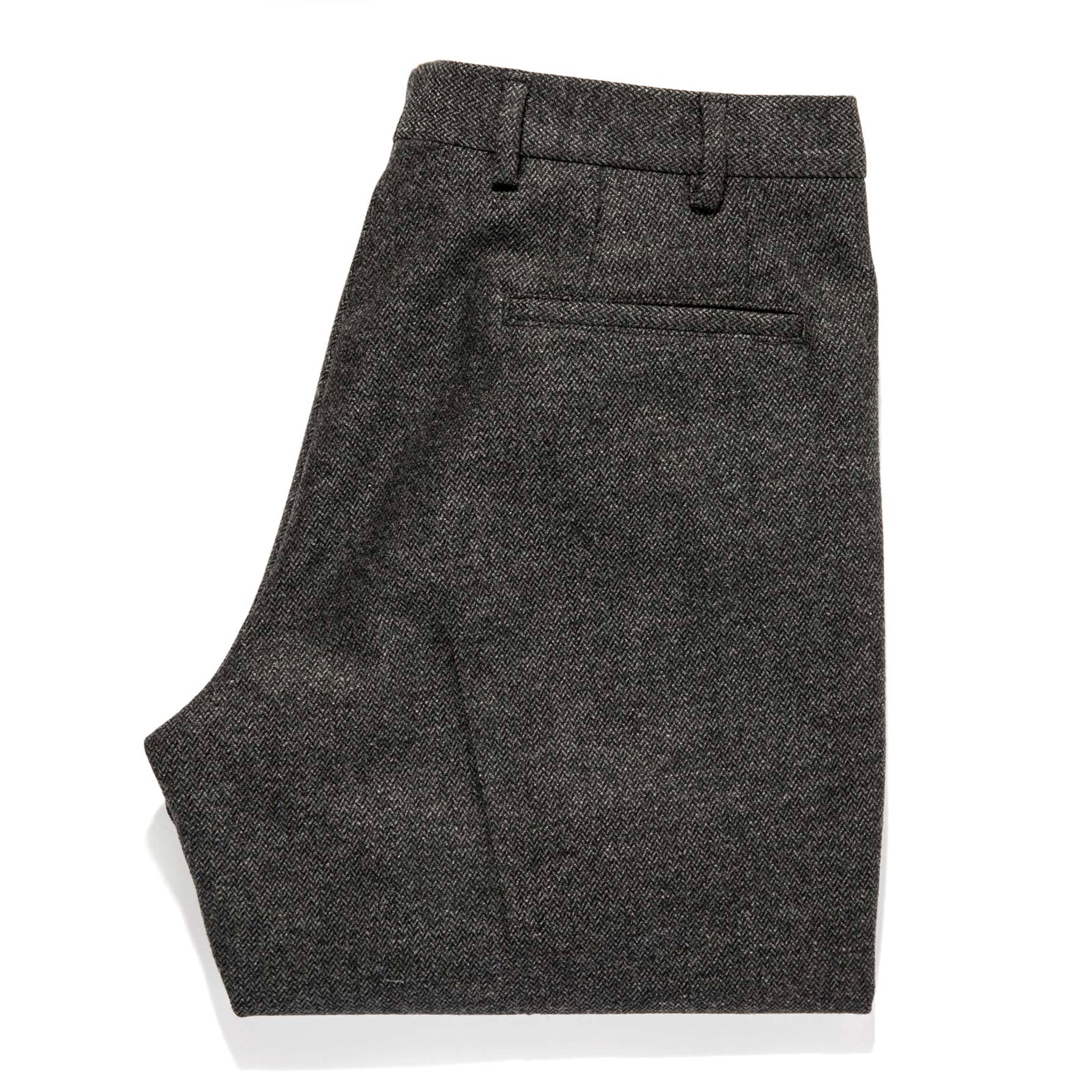 The Telegraph Trouser in Charcoal Herringbone: Alternate Image 7, Pants by Taylor Stitch