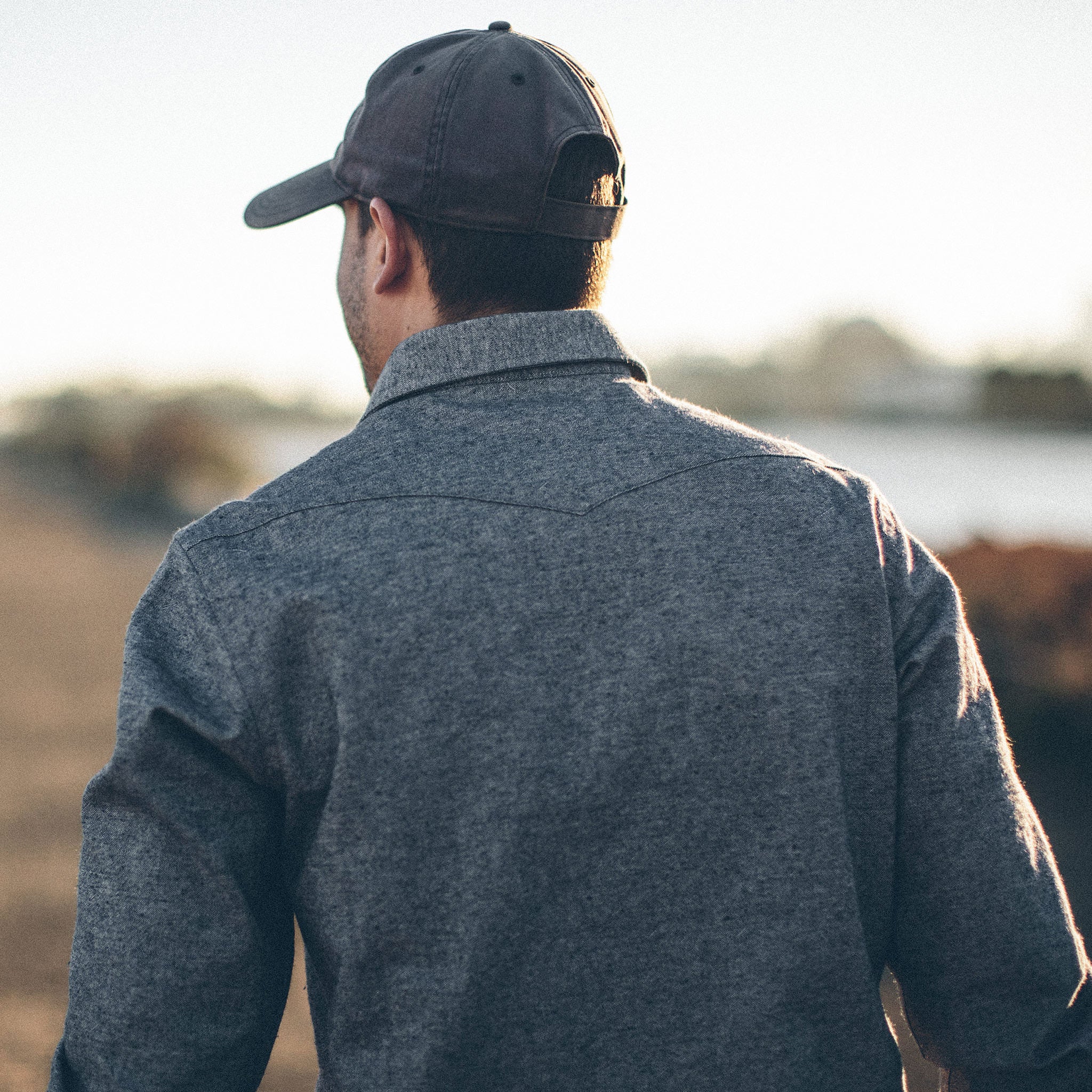 The Western Shirt in Upcycled Chambray: Alternate Image 5, Wovens by Taylor Stitch