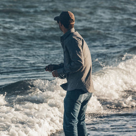 The Western Shirt in Upcycled Chambray: Alternate Image 6