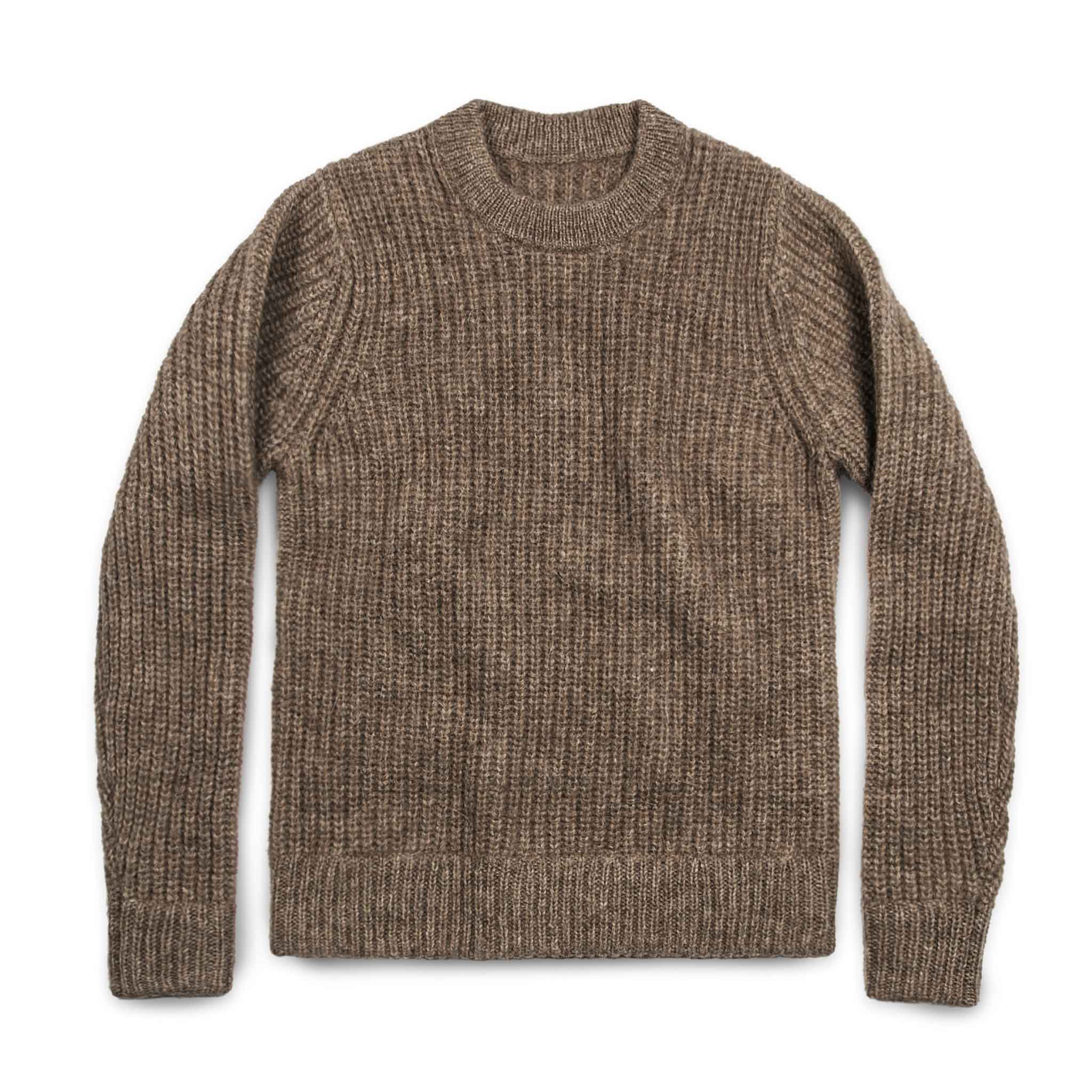 The Whaler Sweater in Alpaca Wool: Featured Image, Knits by Taylor Stitch