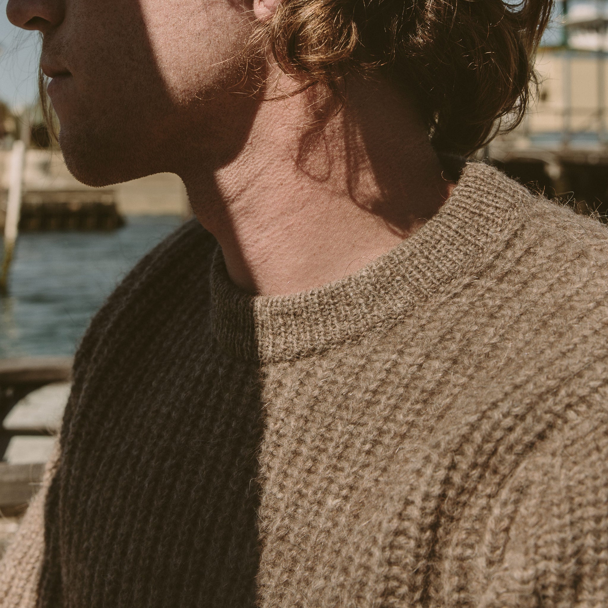 The Whaler Sweater in Alpaca Wool: Alternate Image 4, Knits by Taylor Stitch