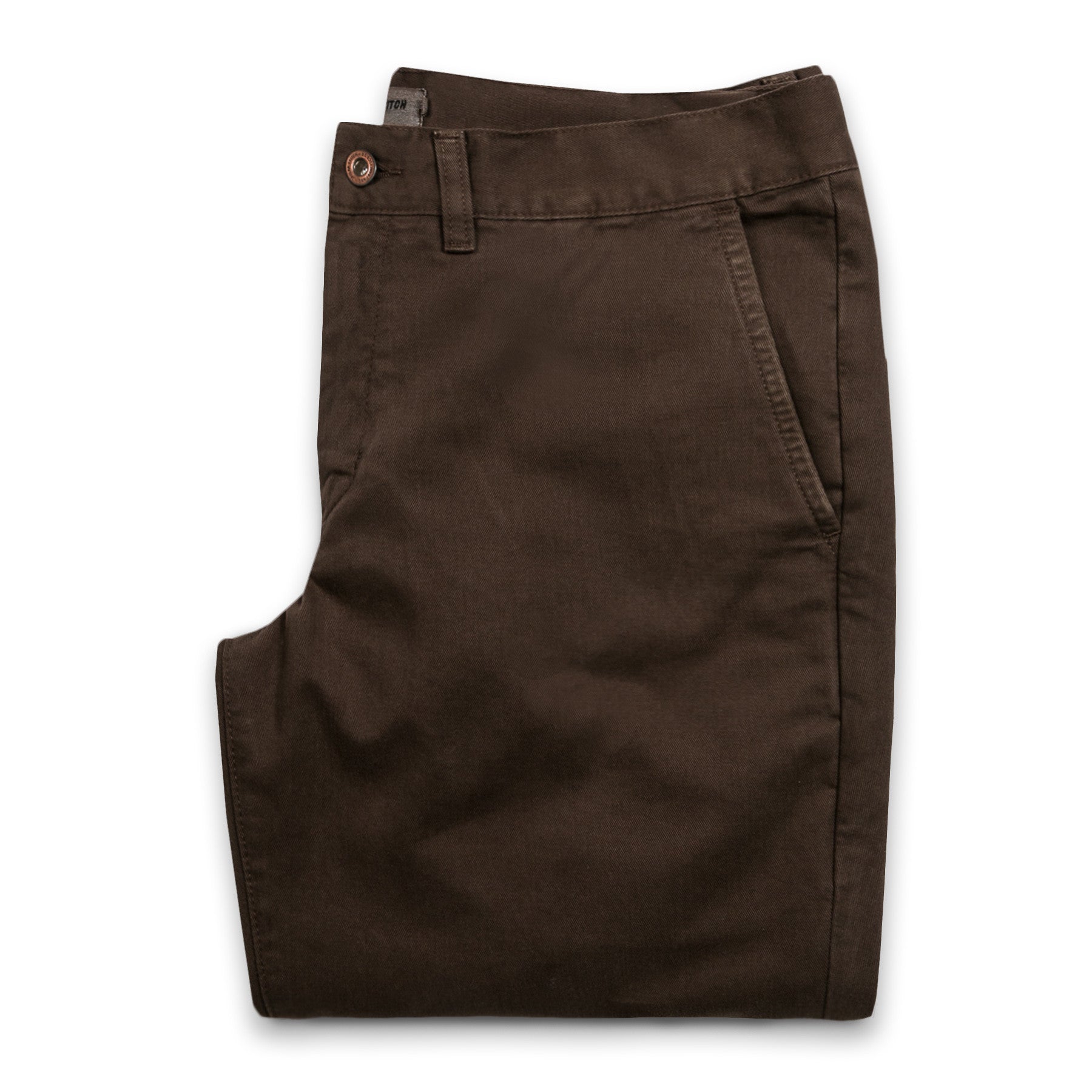 The Slim Chino in Chocolate: Featured Image, Pants by Taylor Stitch