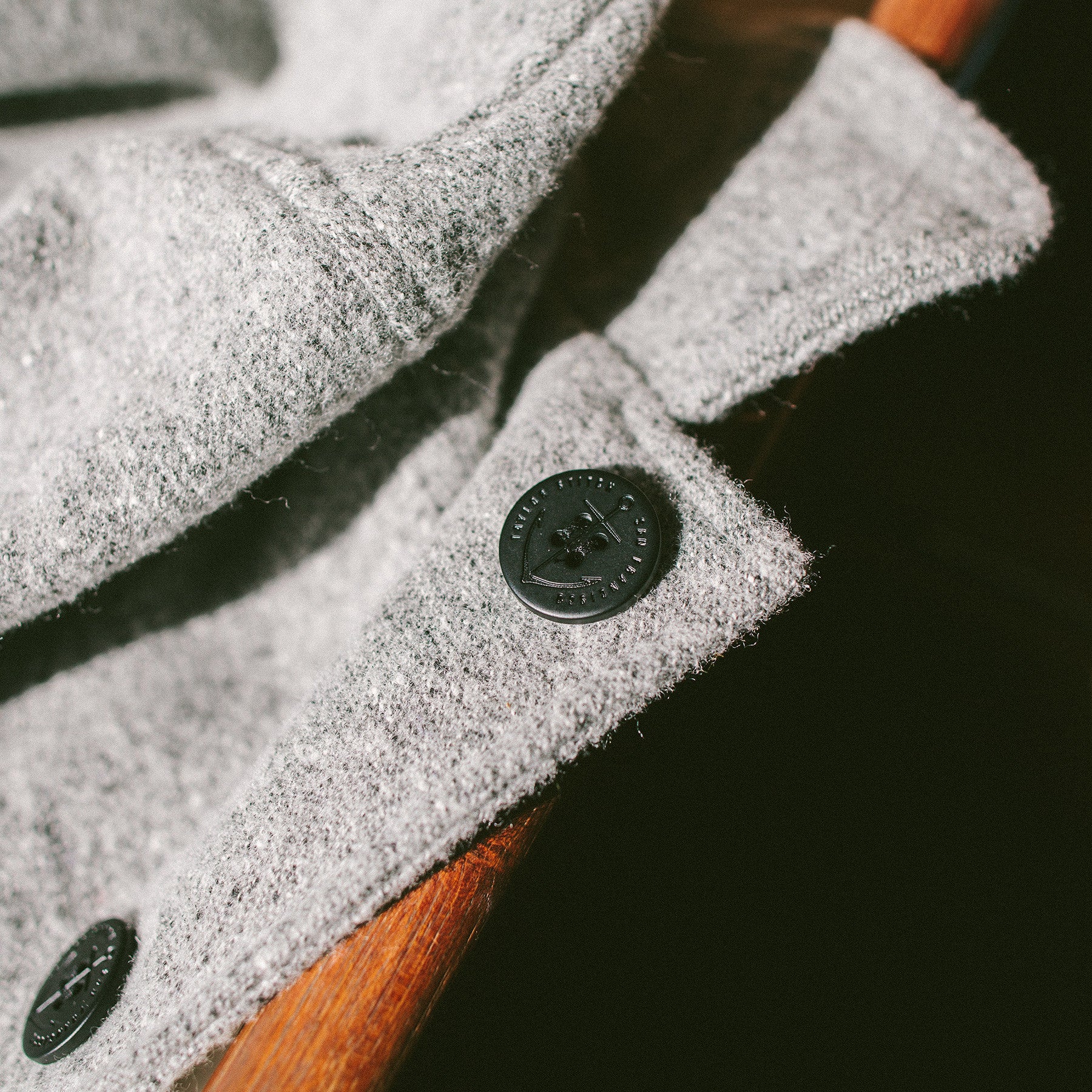 The Submariner in Ash Donegal Lambswool: Alternate Image 4, Outerwear by Taylor Stitch