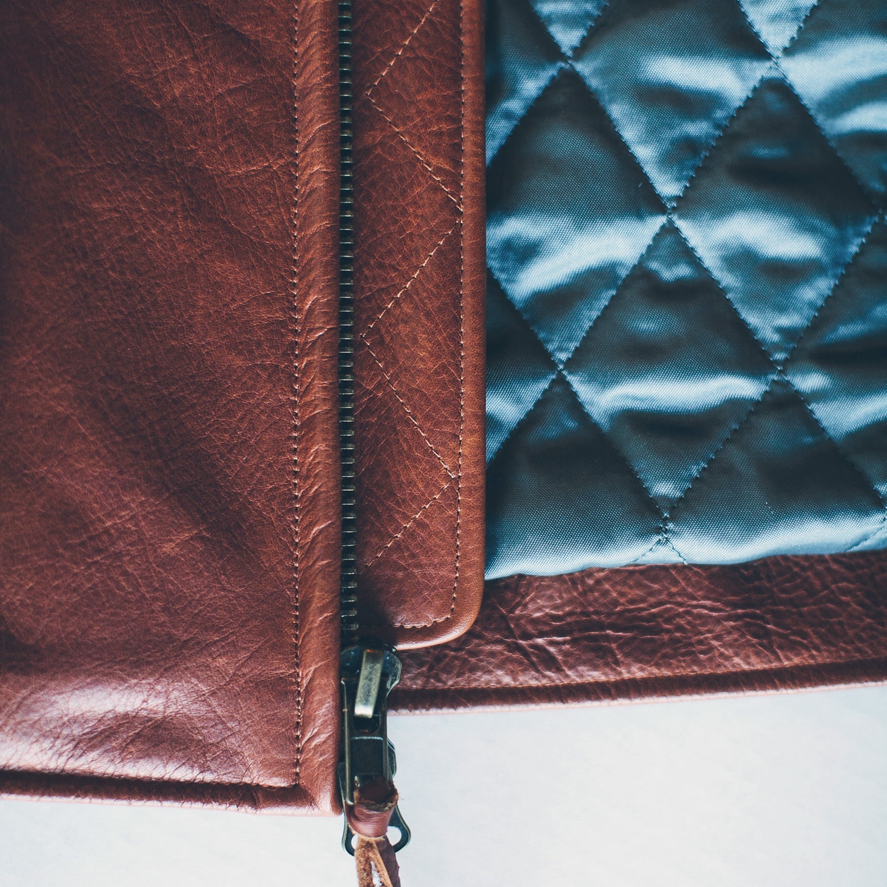 The Moto Jacket in Whiskey: Alternate Image 14, Outerwear by Taylor Stitch