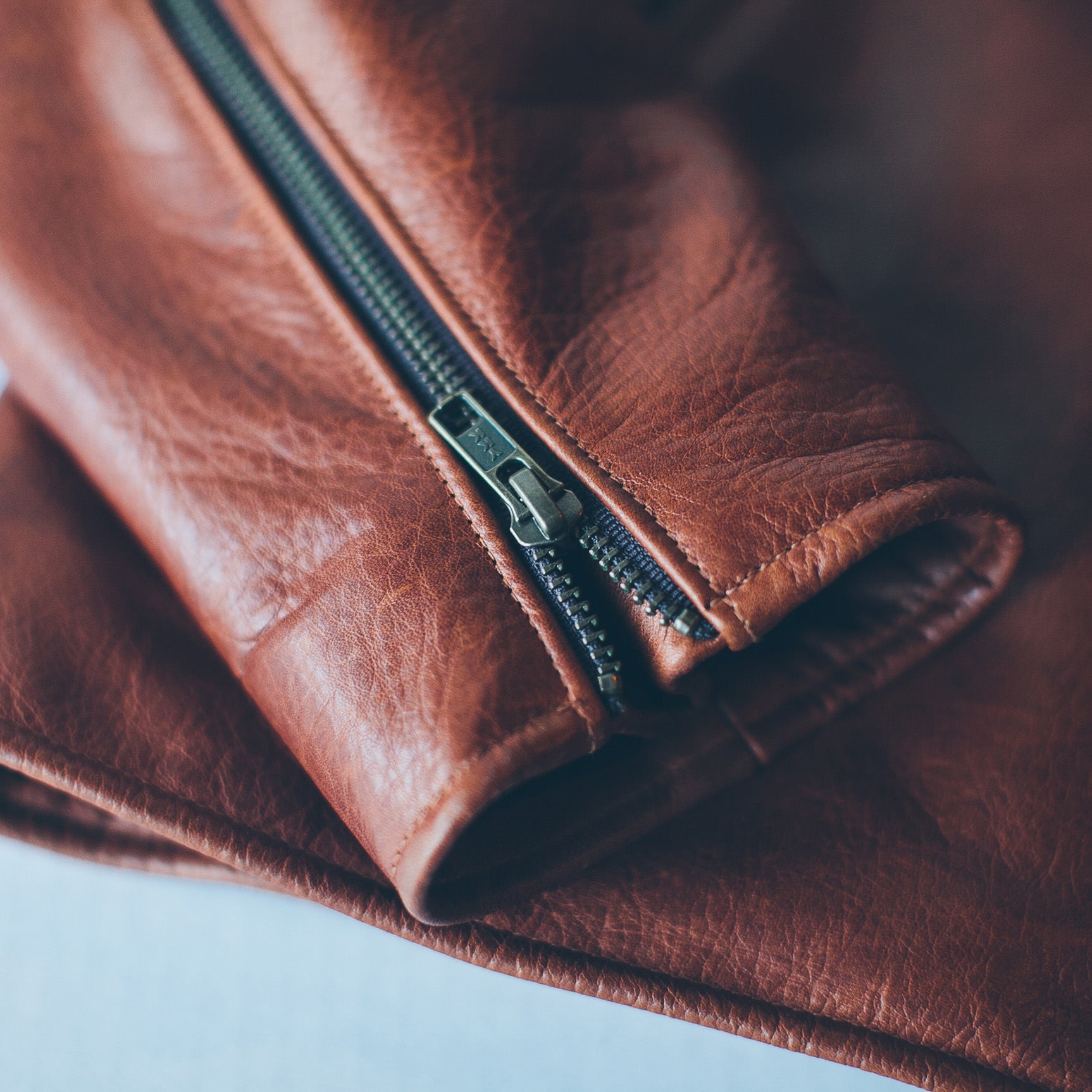 The Moto Jacket in Whiskey: Alternate Image 12, Outerwear by Taylor Stitch